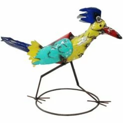 Outlet 💯 Sunnydaze Decor Sunnydaze Indoor/Outdoor Metal Roadrunner Garden Statue, 12" ✔️ -Garden Decor Shop unnamed file 11359