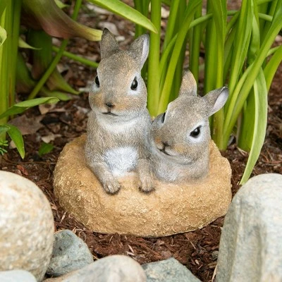 Deals π₯° Zingz & Thingz Zingz & Thingz 6" Polyresin Peek-a-Boo Garden Bunnies Décor Statue Brown π― 5 Deals π₯° Zingz & Thingz Zingz & Thingz 6" Polyresin Peek-a-Boo Garden Bunnies Décor Statue Brown π― - Image 3