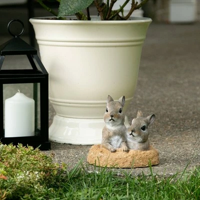 Deals π₯° Zingz & Thingz Zingz & Thingz 6" Polyresin Peek-a-Boo Garden Bunnies Décor Statue Brown π― 7 Deals π₯° Zingz & Thingz Zingz & Thingz 6" Polyresin Peek-a-Boo Garden Bunnies Décor Statue Brown π― - Image 5