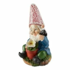 Best deal 🥰 Zingz & Thingz Zingz & Thingz 5" Solar Gardening Gnome 🤩 -Garden Decor Shop unnamed file 11415