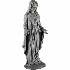 Best Sale 😀 John Timberland Outdoor Statue 29 1/2" High Virgin Mary Sculpture for Yard Garden Patio Deck Home Entryway Hallway 😉 -Garden Decor Shop unnamed file 11436