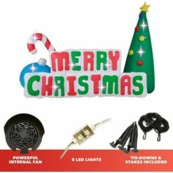 Best Pirce π₯° Holidayana 8' Wide Giant Inflatable Merry π
Christmas Sign Holiday Ornament Yard Decoration with Blower Fan, Tie Down Straps, and Ground Anchor Stakes β 8 Best Pirce π₯° Holidayana 8' Wide Giant Inflatable Merry π
Christmas Sign Holiday Ornament Yard Decoration with Blower Fan, Tie Down Straps, and Ground Anchor Stakes β -Garden Decor Shop unnamed file 11507