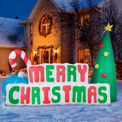 Best Pirce π₯° Holidayana 8' Wide Giant Inflatable Merry π
Christmas Sign Holiday Ornament Yard Decoration with Blower Fan, Tie Down Straps, and Ground Anchor Stakes β 6 Best Pirce π₯° Holidayana 8' Wide Giant Inflatable Merry π
Christmas Sign Holiday Ornament Yard Decoration with Blower Fan, Tie Down Straps, and Ground Anchor Stakes β - Image 4
