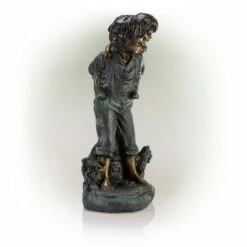 Best Pirce π Alpine Corporation Alpine 16" Boy Giving Piggyback Ride Magnesium Oxide Statue Gray π― 8 Best Pirce π Alpine Corporation Alpine 16" Boy Giving Piggyback Ride Magnesium Oxide Statue Gray π― -Garden Decor Shop unnamed file 11511