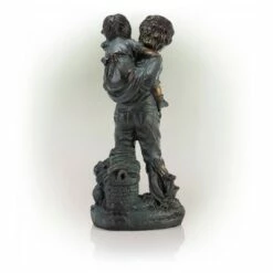 Best Pirce π Alpine Corporation Alpine 16" Boy Giving Piggyback Ride Magnesium Oxide Statue Gray π― 9 Best Pirce π Alpine Corporation Alpine 16" Boy Giving Piggyback Ride Magnesium Oxide Statue Gray π― -Garden Decor Shop unnamed file 11512