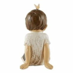 Budget 🌟 Zingz & Thingz Zingz & Thingz 10.5" Polyresin Making Friends Solar Sculpture 💯 -Garden Decor Shop unnamed file 11534