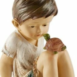 Budget 🌟 Zingz & Thingz Zingz & Thingz 10.5" Polyresin Making Friends Solar Sculpture 💯 -Garden Decor Shop unnamed file 11537