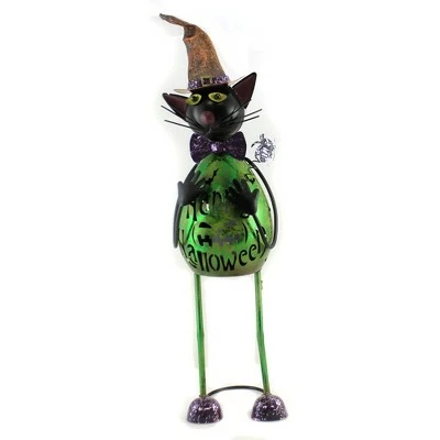 Discount β Direct International π Halloween 25.0" Whimsy Standing Decoration Black Cat Pumpkin Bat - Outdoor Sculptures And Statues π 5 Discount β Direct International π Halloween 25.0" Whimsy Standing Decoration Black Cat Pumpkin Bat - Outdoor Sculptures And Statues π - Image 3