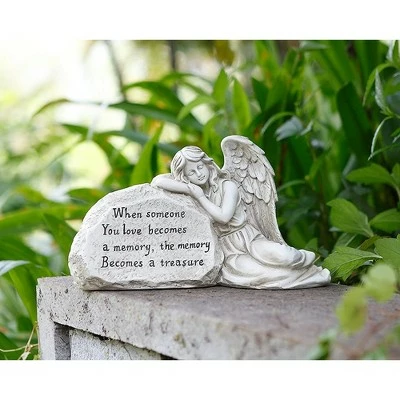 Top 10 π€© Napco 6.75 In Resin Constructed Memory Becomes a Treasure Plaque and Sleeping Angel Garden Indoor or Outdoor Garden Statue w/ Weathered Finish, Ivory π 4 Top 10 π€© Napco 6.75 In Resin Constructed Memory Becomes a Treasure Plaque and Sleeping Angel Garden Indoor or Outdoor Garden Statue w/ Weathered Finish, Ivory π - Image 2