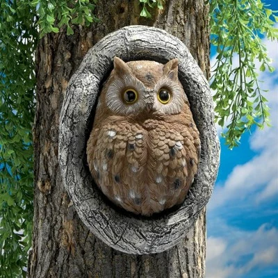 Buy π₯ Design Toscano Octavius Knothole Owl Tree Sculpture - Multicolored π 3 Buy π₯ Design Toscano Octavius Knothole Owl Tree Sculpture - Multicolored π