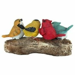 Best Pirce 👏 Design Toscano Birdy Welcome Statue - Multicolored 😍 -Garden Decor Shop unnamed file 1164
