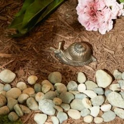 Budget 👏 Zingz & Thingz Zingz & Thingz 5.7" Cast Iron Snail Key Hider 😀 -Garden Decor Shop unnamed file 11644