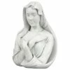 Discount 😉 Design Toscano Blessed Virgin Mary, Lady of Grace Bust Statue, white ✔️ -Garden Decor Shop unnamed file 11654