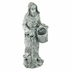 Outlet 🥰 Design Toscano St. Fiacre, The Gardener's Patron Saint Statue 🔔