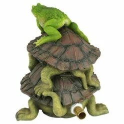 Top 10 β€οΈ Design Toscano Along For The Ride, Frog And Turtles Spitter Piped Statue - Multicolored π₯°