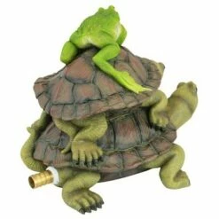 Top 10 ❤️ Design Toscano Along For The Ride, Frog And Turtles Spitter Piped Statue - Multicolored 🥰 -Garden Decor Shop unnamed file 11700