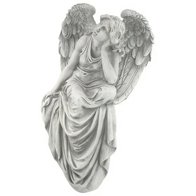 Hot Sale π€© Design Toscano Resting Grace Sitting Angel Sculpture - Large, Off-White π― 5 Hot Sale π€© Design Toscano Resting Grace Sitting Angel Sculpture - Large, Off-White π― - Image 3