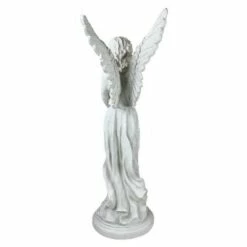 Coupon 🔔 Design Toscano Heaven's Guardian Angel Garden Statue - Off-White ❤️ -Garden Decor Shop unnamed file 11786