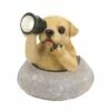 Hot Sale 🥰 Zingz & Thingz Zingz & Thingz 10" Polyresin Puppy with Telescope Solar Light Statue 🛒