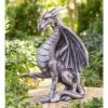 Cheap 🧨 Wind & Weather Large Indoor/Outdoor Medieval Dragon Statue 💯 -Garden Decor Shop unnamed file 11825