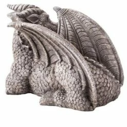 New ✨ Wind & Weather Indoor/Outdoor Resin Dragon Sculpture With Look of Carved Stone 😍 -Garden Decor Shop unnamed file 11833