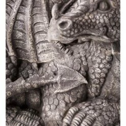 New ✨ Wind & Weather Indoor/Outdoor Resin Dragon Sculpture With Look of Carved Stone 😍 -Garden Decor Shop unnamed file 11836