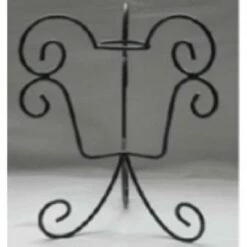 Best Sale 👍 Northlight 11.25" Black Swirled Outdoor Patio Garden Gazing Ball Stand 😉