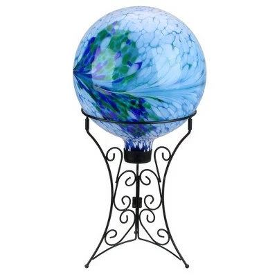 Deals β€οΈ Northlight 11.25" Black Ornate Standing Outdoor Garden Gazing Ball Stand π 3 Deals β€οΈ Northlight 11.25" Black Ornate Standing Outdoor Garden Gazing Ball Stand π - Image 2