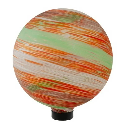 Wholesale π Northlight 10" Orange and Green Swirl Designed Outdoor Garden Gazing Ball π₯ 5 Wholesale π Northlight 10" Orange and Green Swirl Designed Outdoor Garden Gazing Ball π₯ - Image 3