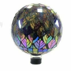 Flash Sale 👍 Home & Garden 10.0" Baroque Spledor Gazing Ball 10" ☀️ Summer Spring Evergreen Enterprises Inc - Outdoor Sculptures And Statues 🥰