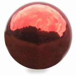 New ⌛ Plow & Hearth Stainless Steel Gazing Ball 😍 -Garden Decor Shop unnamed file 11887