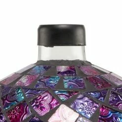 Buy 😀 12" x 10" Indoor/Outdoor Embossed Pattern Glass Gazing Globe Purple - Alpine Corporation 🌟 -Garden Decor Shop unnamed file 11889