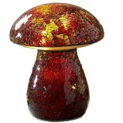 Hot Sale 🎉 Plow & Hearth Glass Mosaic Mushroom Lawn Ornament 😉 -Garden Decor Shop unnamed file 11893