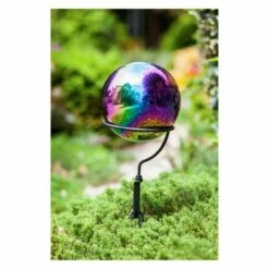 Wholesale 𧨠10.20" H Glass Gazing Ball - Evergreen π