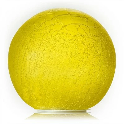 Cheap ๐งจ Alpine Corporation 7" Textured Glass Gazing Globe with LED Lights Yellow ๐ 4 Cheap ๐งจ Alpine Corporation 7" Textured Glass Gazing Globe with LED Lights Yellow ๐ - Image 2