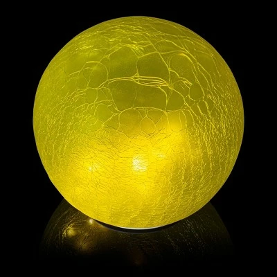 Cheap ๐งจ Alpine Corporation 7" Textured Glass Gazing Globe with LED Lights Yellow ๐ 5 Cheap ๐งจ Alpine Corporation 7" Textured Glass Gazing Globe with LED Lights Yellow ๐ - Image 3
