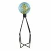 Best deal ⭐ Northlight 30" Black Matte Geometric Gazing Ball Stand 🔔