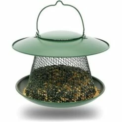 Hot Sale 🧨 Farmlyn Creek Hanging Metal Bird Feeder for Outdoor Patio, Garden, Lawn (11.02 x 8.66 x 11.22 in) 🎉
