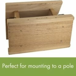 Best Pirce ✔️ Woodlink 5-Pound Capacity Deluxe Cedar Wood Hanging Bird Feeder with Cable & Suet Cages, Brown 👍 -Garden Decor Shop unnamed file 11993