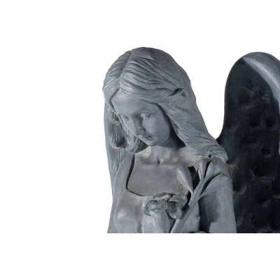 Flash Sale ⌛ 37" Indoor/Outdoor Resin Standing Angel Garden Statue Gray - Alfresco Home LLC 🧨 3 Flash Sale ⌛ 37" Indoor/Outdoor Resin Standing Angel Garden Statue Gray - Alfresco Home LLC 🧨 - Image 2