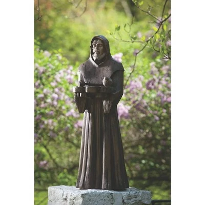 Hot Sale π₯ 36" Indoor/Outdoor Resin St. Francis Garden Statue Brown - Alfresco Home LLC π 5 Hot Sale π₯ 36" Indoor/Outdoor Resin St. Francis Garden Statue Brown - Alfresco Home LLC π - Image 3