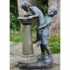 Hot Sale 🎉 Northlight 31" Children at the Fountain Outdoor Patio Garden Water Fountain - Bronze/Black 😀 -Garden Decor Shop unnamed file 12024