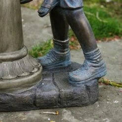 Hot Sale 🎉 Northlight 31" Children at the Fountain Outdoor Patio Garden Water Fountain - Bronze/Black 😀 -Garden Decor Shop unnamed file 12027