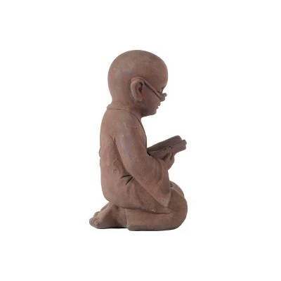 Cheapest π 17.25" Indoor/Outdoor Resin Reading Buddha Garden Statue Brown - Alfresco Home LLC π₯ 4 Cheapest π 17.25" Indoor/Outdoor Resin Reading Buddha Garden Statue Brown - Alfresco Home LLC π₯ - Image 3