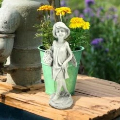 Top 10 🌟 Design Toscano Rose Garden Fairy With Basket Statue 👏