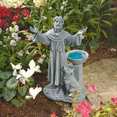 Deals β€οΈ Design Toscano St. Francis's Garden Blessing Sculpture - Gray π₯ 3 Deals β€οΈ Design Toscano St. Francis's Garden Blessing Sculpture - Gray π₯