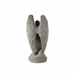 Promo 🎁 31" Resin Indoor/Outdoor Kneeling Angel Garden Statue Gray - Alfresco Home LLC ⭐ -Garden Decor Shop unnamed file 12066