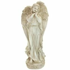 Budget 🔥 Design Toscano Constance Conscience Garden Angel Statue - Off-White ⌛ -Garden Decor Shop unnamed file 12075