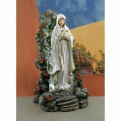Top 10 ✨ Design Toscano Blessed Virgin Mary Illuminated Garden Grotto Sculpture - Multicolored 🧨