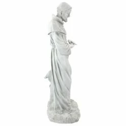 Deals 🎁 Design Toscano Saint Francis Of Assisi, Patron Saint Of Animals Garden Statue - Off-White ✔️ -Garden Decor Shop unnamed file 12088